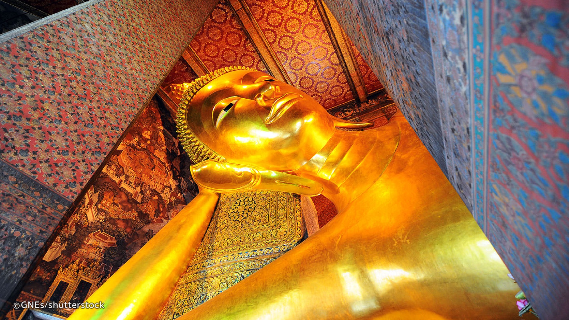 Bangkok Temples Including Reclining Buddha at Wat Pho